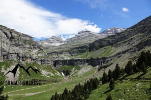 Circo Soaso: Talschluss des Valle de Ordesa mit dem Monte Perdido