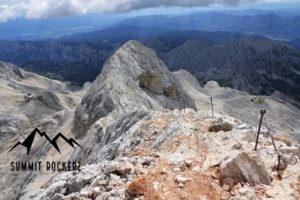 Grat zwichen Triglav und Kleinem Triglav