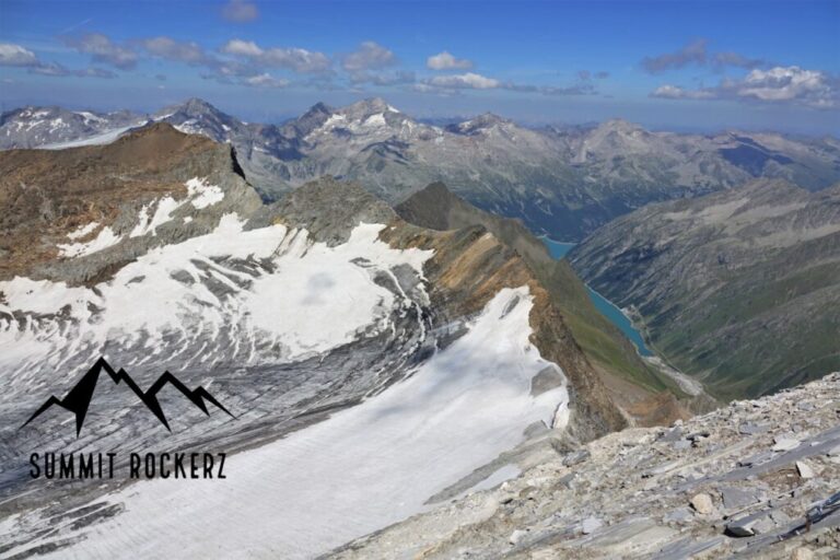 weißkarferner und schlegeis stausee