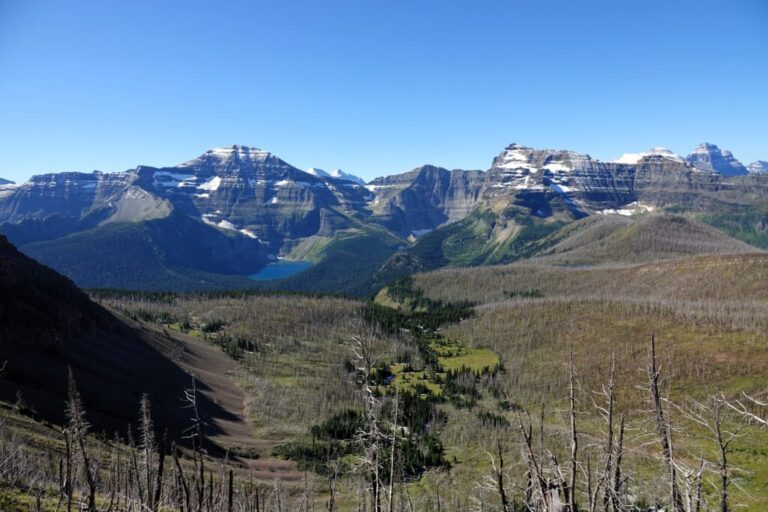 Blick Richtung Glacier Nationalpark