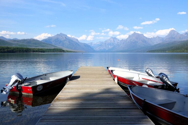 lake mcdonald an der going-to-the-sun-road