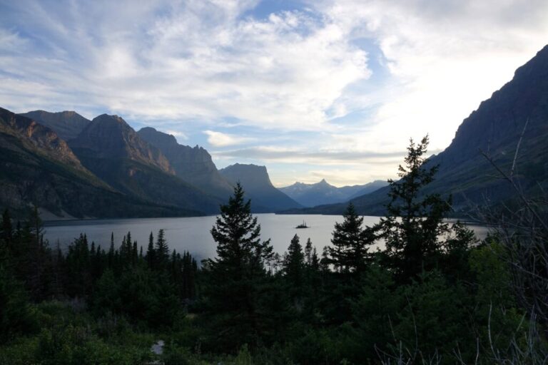 wild goose island von der going-to-the-sun-road aus