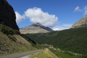 siyeh bend und mount siyeh